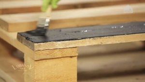 Барная стойка из поддонов. Дизайнерские решения.