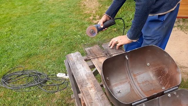 Мангал из баллона без сварки смотреть онлайн