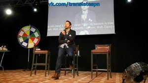 Миша Коллинз о своих детях (JibCon)