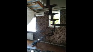 Железная лестница из проф Трубы2