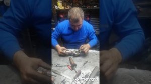 Metabo WEV15-125 Quick замена якоря.