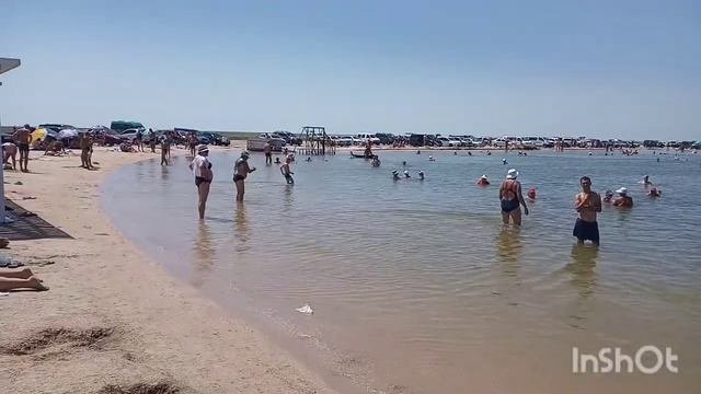 Солёное озеро Счастливцево / Арабатская стрелка
