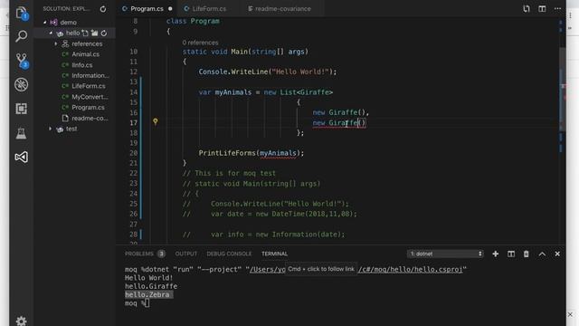 c# generic covariance in 4 min смотреть онлайн