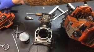 Husqvarna Не заводится после ремонта