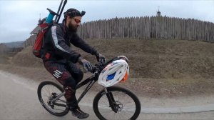 велосипед на SUP доске или наоборот