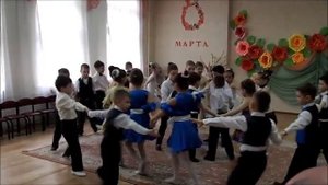 Флешмоб "Весенняя капель". Подготовительная группа.