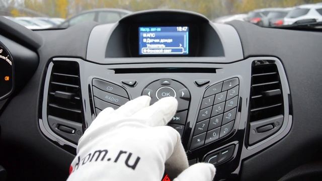 Ford Fiesta седан 2016 1.6 (120 л.с.) Powershift Titanium - видеообзор смотреть онлайн