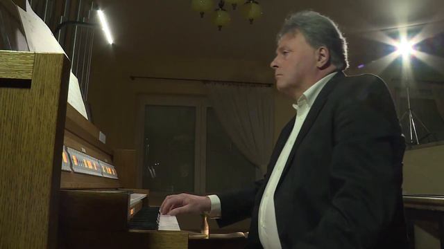 G. F. HANDEL :  FUGHETTE  .  PETRIKIRCHE  FREIBERG ( G. SILBERMANN ) . HAUPTWERK
