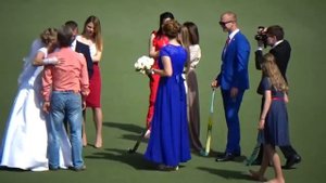 Поздравления с днем свадьбы от тренера.