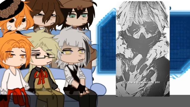 Bungou Stray Dogs React To Atsushi || BSD || Gacha Club смотреть онлайн