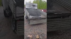 уаз самосвал. переделал на КОМ