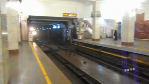 Нижегородское метро. Новогодняя поездка в метро, 31.12.2015