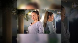 Массаж спины роллом. Пенный валик.