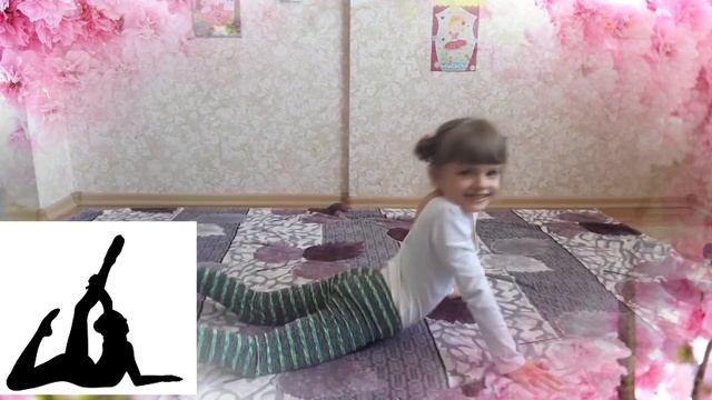 Гимнастика. Гибкость. Шпагат. Мостик. Растяжка.Новые гимнастические элементы с Ленусей. смотреть онлайн