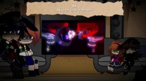 Aftons react to Michael Afton||Gacha club||My AU||First Vid!!||