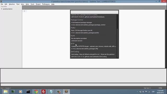 FTP Sublime Text смотреть онлайн