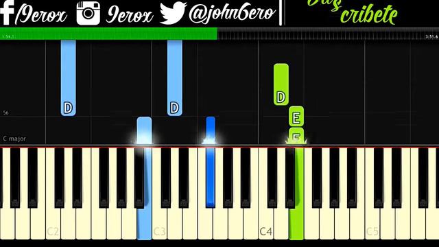 Lana Del Rey - Young and Beautiful - Piano Tutorial смотреть онлайн