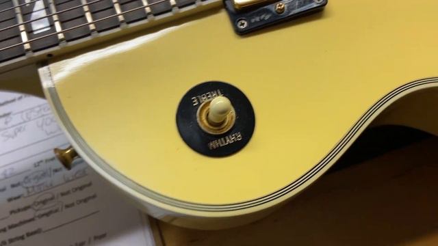 1991 Gibson Les Paul Custom Alpine White Super 400 Inlays смотреть онлайн
