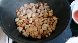 Азу с огурчиками и капустой, рецепт с подсчётом КБЖУ. Похудела на таких блюдах уже на 23 кг!