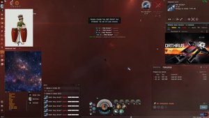 EVE online ✓ | Orthrus  Прохождение зеленки 4/10 guristas scout outpost | 6 минут