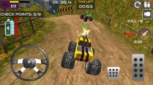 Extreme Monster Truck Racing Game - Offroad Mud Jeep Driving Game | Android Gameplay