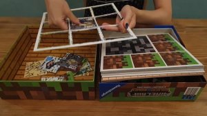 Minecraft: Builders & Biomes - Kutu Oyunu Açılımı Falan - ASMR Board Game Unboxing