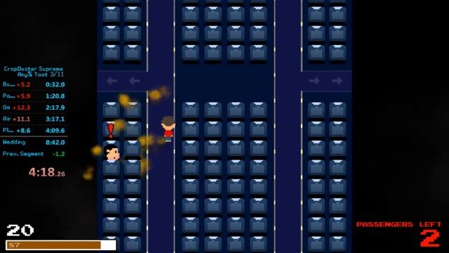 CropDuster Supreme Speedrun - All levels "Toot" PB смотреть онлайн