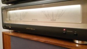Technics SU-C800U pre amp with SE-A900S Reference power amp. Brand new bulbs