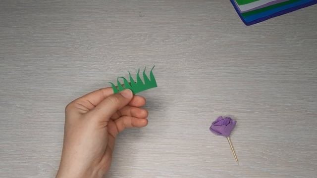 ?DIY Цветы из фоамирана поделка своими руками. ?