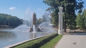 Прогулка по ВДНХ. Ресторан "Московское небо"