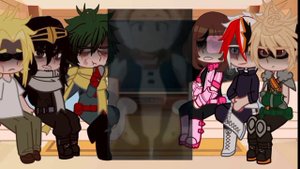 BNHA реакция на Деку 1/??? (!ставьте на 0.75!) спойлеры с6/манга