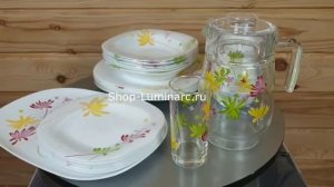 Сервиз Luminarc Crazy Flowers Крейзи флауэр - 46 предм.