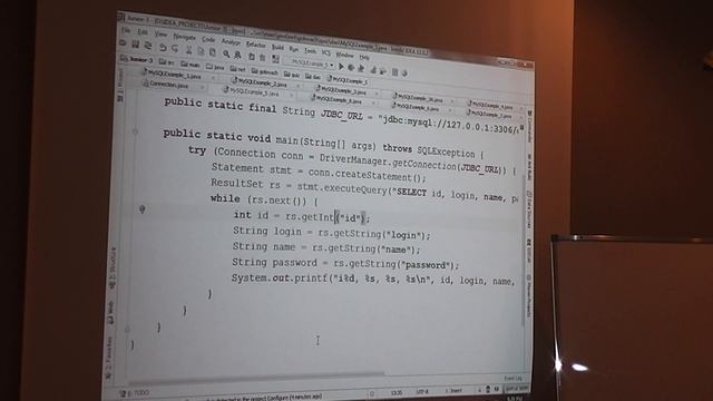 Java Junior August: JDBC#1. Лекция #11 (Часть 3) смотреть онлайн