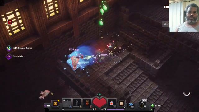 Minecraft Dungeons - Modo Historia - FLAMES OF THE NETHER - 1° Parte! смотреть онлайн