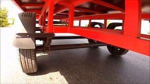 ПОЛУПРИЦЕП "БАТРАК"С ТЯГАЧОМ НА БАЗЕ АВТОМОБИЛЯ ГАЗЕЛЬ (ПРОВЕРКА ТОРМОЗОВ)