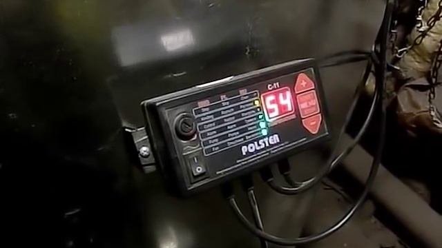 Настройка контроллера на котле шахтного типа