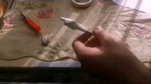 Как сделать нож из точилки. How to make a knife out sharpeners