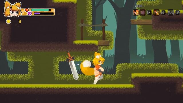 Fox Girl Adventuring Time - Amber's Quest Demo смотреть онлайн
