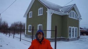 Монтаж металлочерепицы. Крыша в каркасном доме из качественных материалов.