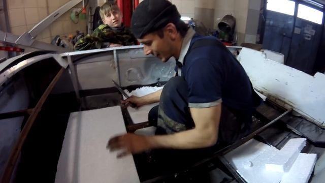 Доработка мотолодки Обь-3 смотреть онлайн