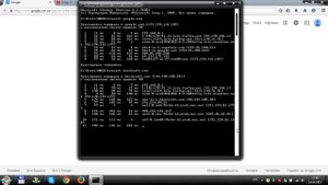 Команда tracert.