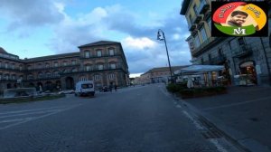 Travel through via roma naples italy