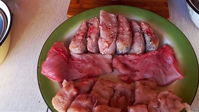 ШАШЛЫК ИЗ СОМА !  Попробуйте ! Это супер вкусно !