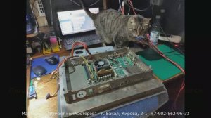 Ремонт материнки PCM 9683 REV A2 с дробильного комплекса