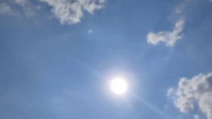 небо солнце облака