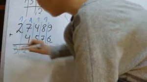 Сложение в столбик ч 4 пятизначные Живое занятие!