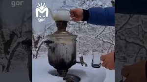Снег в Дагестане: как жители радовались первому снегу ? Давайте улыбнёмся этому видео