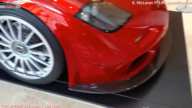 Top Cars: Top 10 The McLarens Most Fastest Cars