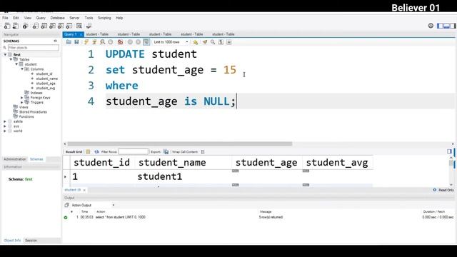 Update Data into Table in Sql in Telugu | DBMS Tutorial | MySQL