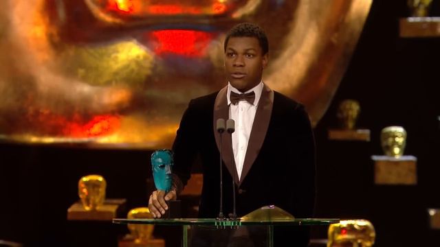 John Boyega wins Rising Star award - The British Academy Film Awards 2016 - BBC One